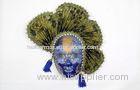 Mardi Gras Full Face Mask , Wedding / Prom Masquerade Ball Mask