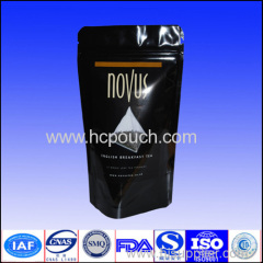 stand up coffee bag with window