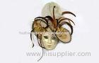 Customized Gold Traditional Venetian Masks For Christmas Party