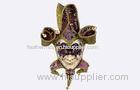 Jester Masquerade Masks , Traditional Venice Mask For Carnival