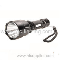 CGC-C8T6 Rechargeable Aluminium CREE LED Flashlight promotion price high quality