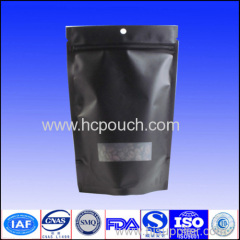 stand up coffee pouches with valve