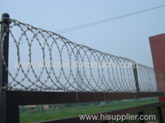 500mm 600mm 700mm 900mm coil OD flat wrap razor wire