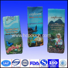 plastic coffee package bag