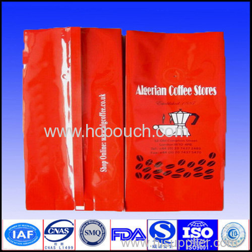 plastic coffee packaging bags