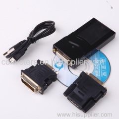 USB2.0 to VGA/DVI/HDMI Adapters