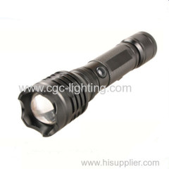 CGC-T62 wholesale customized tactical design powerful Rechargeable CREE LED Flashlight