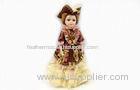 Lovely Venetian Porcelain Doll , Stylish Noble Venezia Souvenir