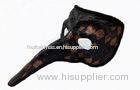 Small Long Nose Venice Mask , Black Masquerade Mask For Adult