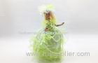 Green Fashion Noble Girl Porcelain Doll Lamp For Christmas Gift