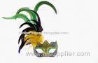 Yellow And Green Venetian Mask , Ladies Carnival Party Mask