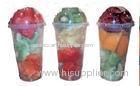 700ml Bubble Tea Disposable Smoothie Cups Plastic Dia9.5xH15.5cm