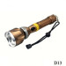 OEM/ODM factory price high quality powerful Rechargeable CREE LED Flashlight CGC-D13