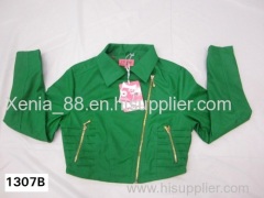 pu jacket in stock for woman