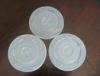 Paper Flat Disposable Cup Lids For Milk , PS Lids 80mm Diameter