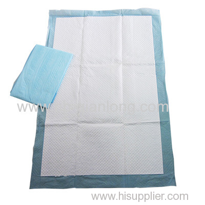 Underpads PP nonwoven+PE Film+Tissue+Fluff