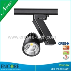 2014 New 90Ra CREE COB Dimmable LED Track Lighting