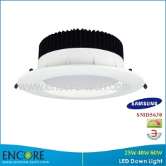 Dimmable Meanwell Driver 60W Samsung 8 Inch LED Downlight