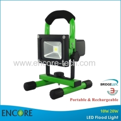 IP65 10W Bridgelux COB Rechargeable & Portable LED Flood Light