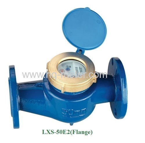 Multi-jet brass wet type Vane Wheel water meter