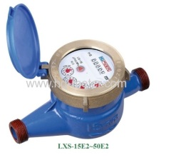 Multi-jet wet type Vane Wheel iron water meter