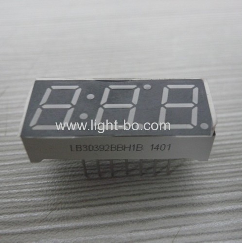 Ultra Blue Triple-Digit 0.39Anode 7 Segment LED Display for Instrument Panel