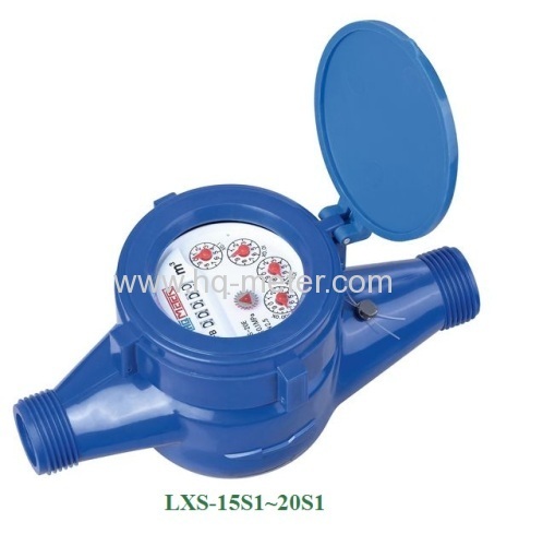 Multi-jet wet type Vane Wheel water meter