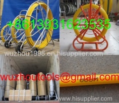 Fiberglass duct rodder Tracing Duct Rods frp duct rod Fiberglass Fish Tapes Cable tiger
