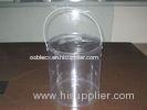 0.8mm Round Clear PVC Cylinder , PET PVC Printing Tube For Gifts