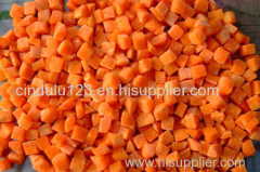 IQF/Frozen carrot dices (10*10mm,8*8mm, 5*5mm)