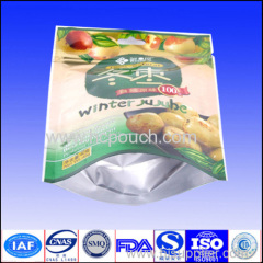 stand up fruit packaging pouch