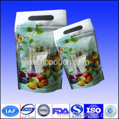 stand up fruit packaging pouch