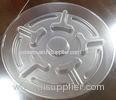 Clear Eco Friendly Plant Pot Saucers Thicker For Water Drainage