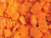 IQF/Frozen plum blossom carrot slices/flakes