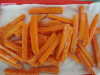 IQF/Frozen carrot strips(5mm,10mm) of even size