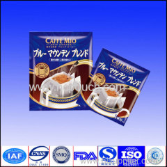 high quality printed coffee package