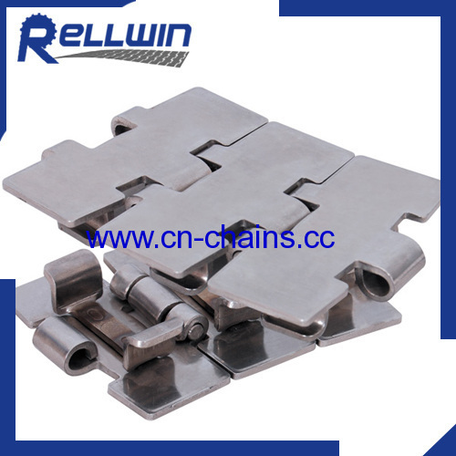 SS881TAB slat top Side flexing standard radius chain