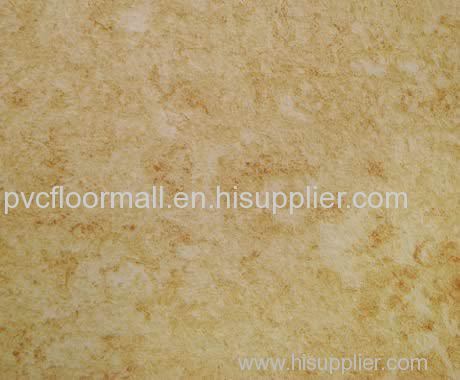 light yellow color embossed water proof PVC commercial flooring