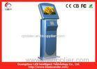 Compact Stand Self Service Information Kiosk / Internet Kiosk Anti-vandal