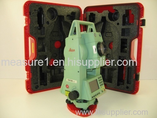 USED LEICA TCR705 5" REFLECTORLESS TOTAL STATION LOW PRICE