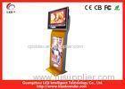 Full HD 55 Inch Digital Advertising Kiosk / Information Kiosk For Library