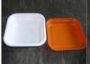 Square Disposable Food Trays , Take Away Tray 750ml 145mmx145mm