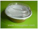 Plastic Round Disposable Food Trays Bowl 1000ml Diameter 172mm