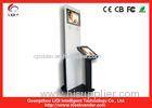 Advertising Dual Screen Kiosk Interactive For Hotel , Double Side