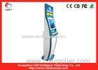 19" Capacitive Dual Screen Kiosk , Outdoor Stand Bill Payment Kiosk