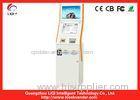 15" / 19" Freestanding Dual Screen Kiosk Terminal Safety With NCR EPP