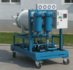 Soilds and water removal oil purifier