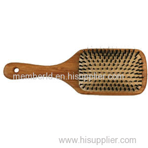Wooden hair brush 6501PB-M