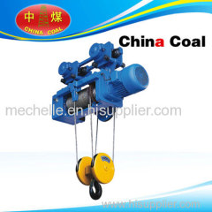 Hanging wire rope electric hoist