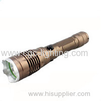 CGC-328 High quality waterproof Rechargeable CREE xml LED Flashlight